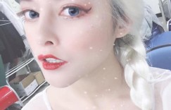 【EV女孩】有著「水嫩酥胸」的甜美正妹魏檸，低胸裝畫面太撩人了！