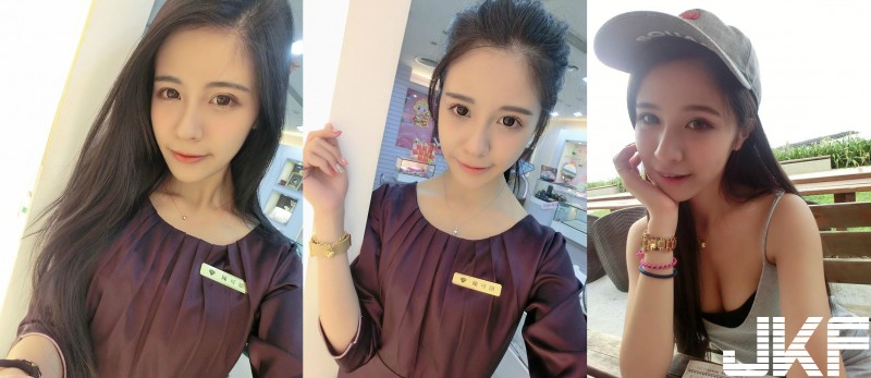 全台最美珠寶店員！制服下「隱藏巨乳」猛到讓人忘記原本是來買女友禮物…