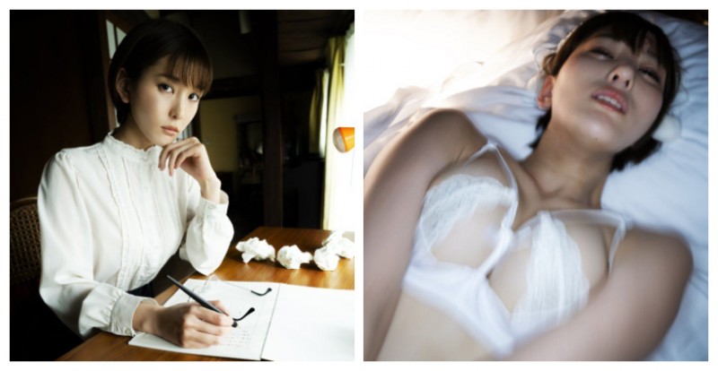 【有片】G奶文學少女 「激透薄紗」巨尻神乳，氣質底下沈淪愛慾…性吸引力滿載