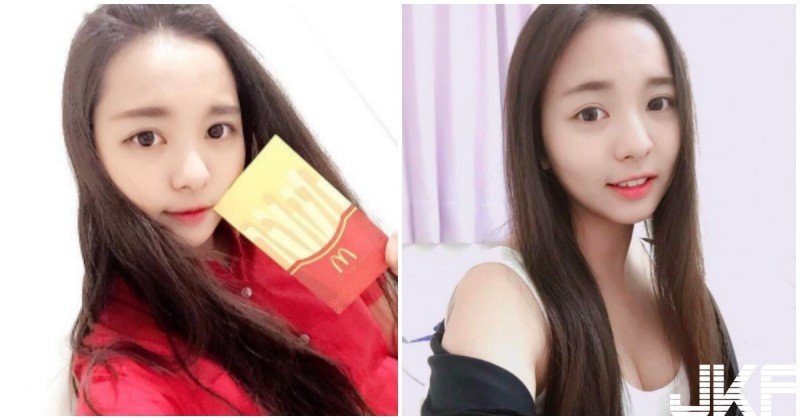 超胸麥當勞正妹！IG只穿內衣就上鏡，網跪求她將正面轉過來…