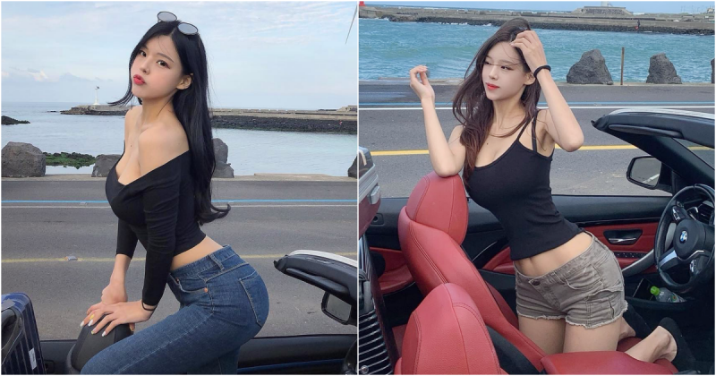 微心機！香豔美乳妹「極品美腹」視角好邪惡！狂暴的傲人身材太火辣啦…