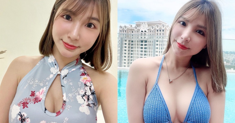 寵物營養師「張皮皮」臨時和朋友借泳衣…穿上「驚現這一塊」驚豔網友