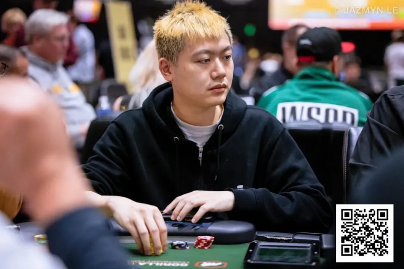 【EV扑克】2025WSOP | 1w刀主赛A组热力开赛，Wesley跻身前十，1w刀混合赛徐强记分牌第一晋级
