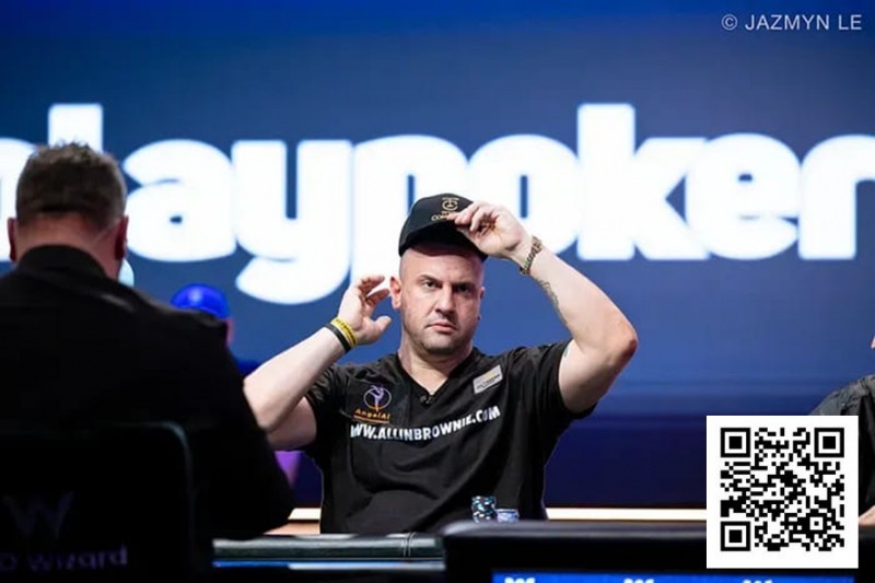 【EV扑克】从只剩3BB到掌控全场76%的筹码，他会是最后冠军吗 | WSOP主赛四强出炉