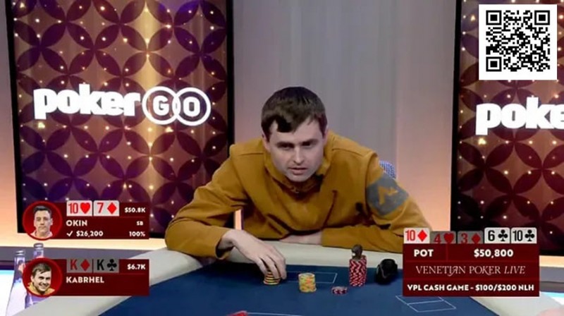 【EV扑克】WSOP两大人物首次在线下高额桌交锋，一个盈利一个亏损打个你死我活
