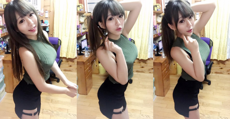 狂！爆乳正妹「咖骨嫩Q」…裸身彎腰180度抱雙腿！男人小宇宙大爆發