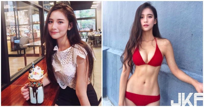 氣質與美貌兼具的正妹！惹火比基尼「外露渾圓D奶」，整個辣翻了！