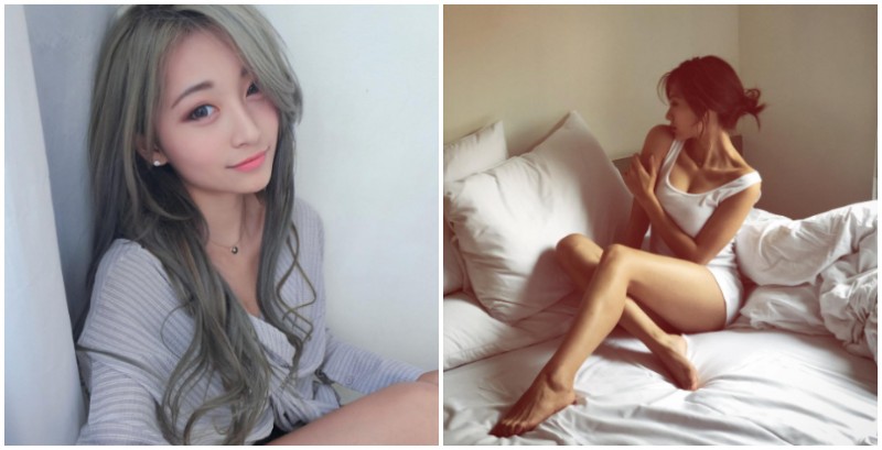 「爆乳歌姬」祈錦鈅起床時候的性感身姿，超完美好身材讓網友看傻了眼！